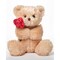 Bearington Remington Teddy Bear for Valentines Day - 9.5" Soft and Cuddly Valentines Day Stuffed Animals - Adorable Bear Stuffed Animal Plush Gift for Kids, Girlfriend, and Romantic Celebrations
